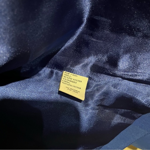 G by Giuliana Rancic Women's Royal Blue Blazer Size M Open Front - Picture 6 of 12